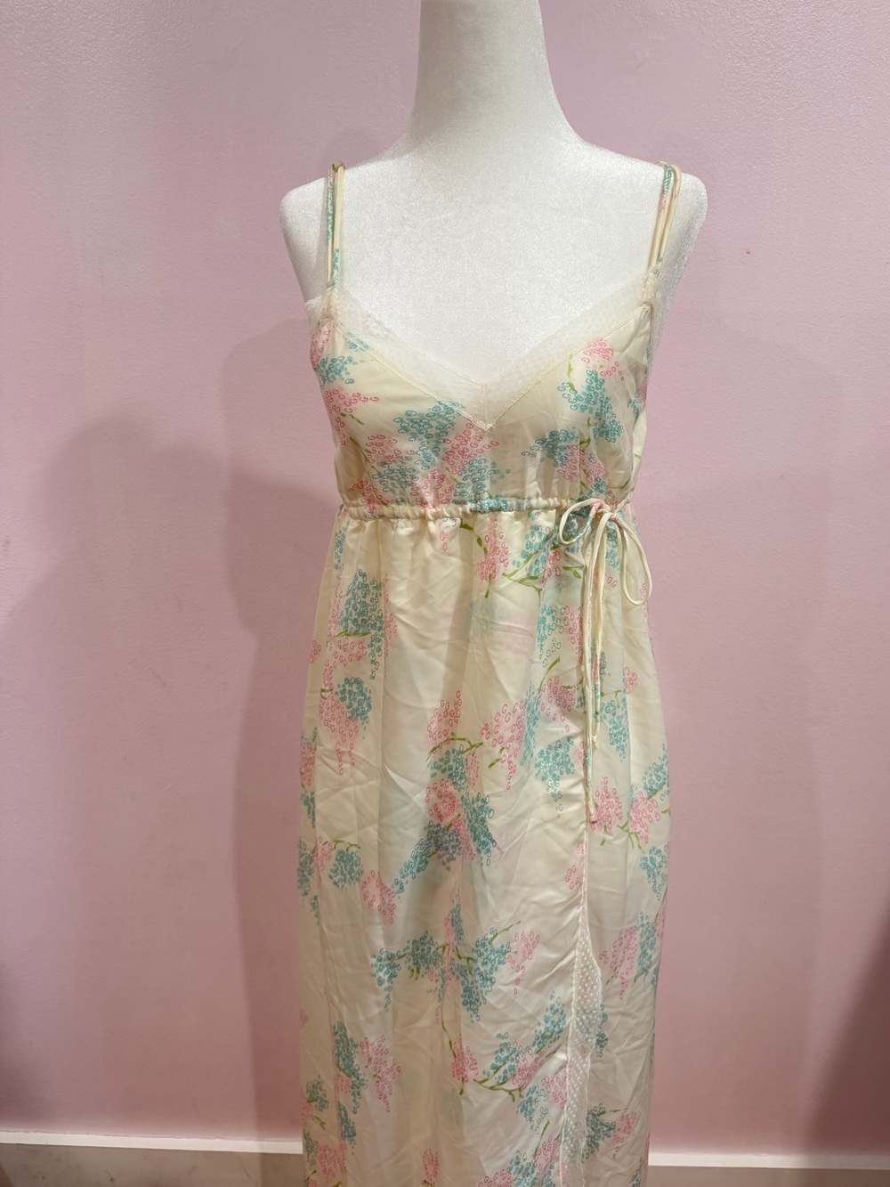 80s Givenchy Intimates Maxi Slip Dress